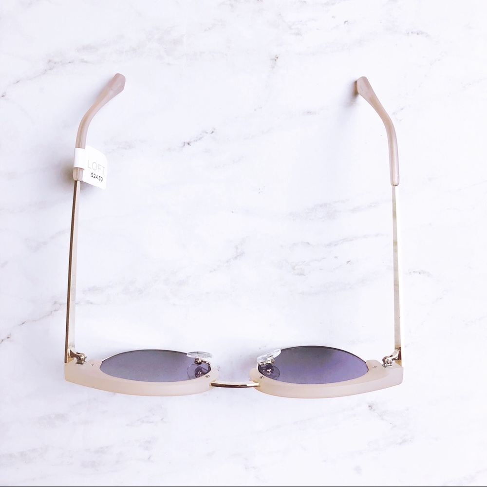 Light Pink Cateye Sunglasses - Picture 3 of 6